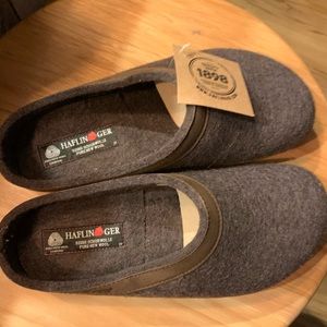 Haflinger NEW wool clog, size 39 (8.5)